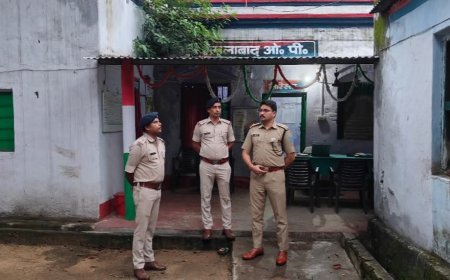 बोकारो पुलिस कप्तान ने ओपी व थाना का किया निरीक्षण