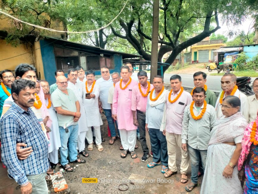 चंदनकियारी में संविधान बचाओ रैली में प्रखंड कांग्रेस कमिटी ने दिखाया एकजुटता