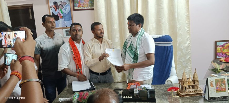 सिमंत उरॉव को बनाया गया चन्दनकियारी विधानसभा के अनुसूचित जनजाति अनुसुचित जाति, अल्पसंख्यक एवं पिछडा विभाग के सांसद प्रतिनिधि