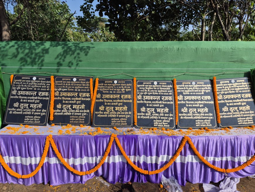 चंदनकियारी विधान सभा के सभी जर्जर सड़कों का निर्माण व सुदृढ़ीकरण होगा:उमाकांत रजक