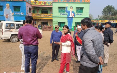 एसडीओ  ने कलिकापुर पंचायत का निरीक्षण किया