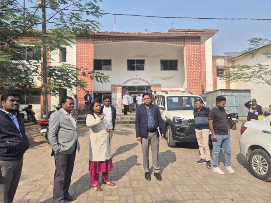 प्राक्कलन राशि के अनुरूप गोदाम मरम्मति कार्य में असंतोष जनक पाया गया :डीएसओ