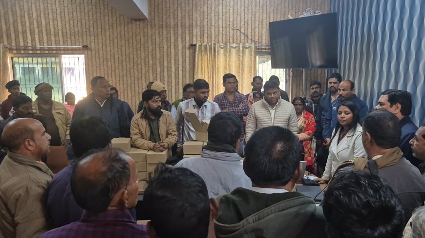 प्राक्कलन राशि के अनुरूप गोदाम मरम्मति कार्य में असंतोष जनक पाया गया :डीएसओ