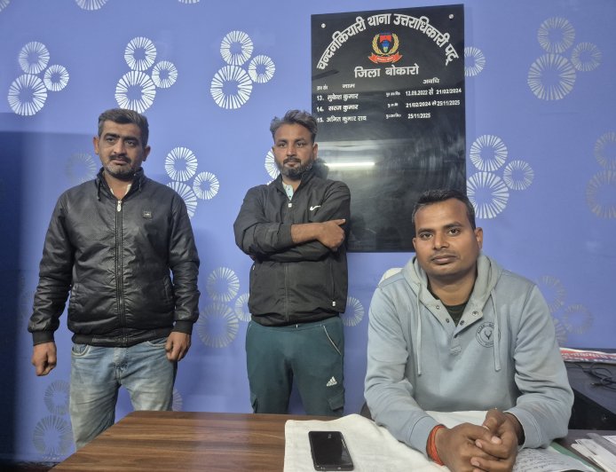 पांच माह से हरियाणा से लापता विक्षीप्त को चंदनकियारी पुलिस ने परिजन को सौंपा